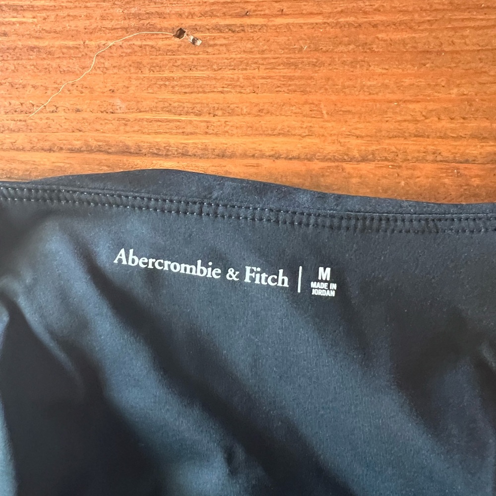 Abercrombie & Fitch Black Swim Trunks